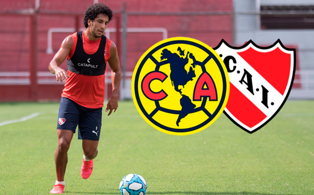 Cecilio Domínguez, el origen de la discordia entre América e Independiente. (Foto: @Independiente)