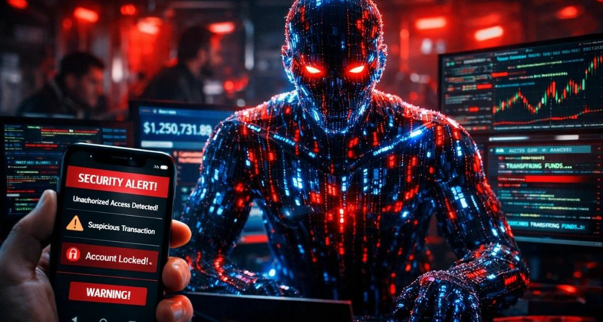 IA rebelde: accidentalmente desarrollan sistema capaz de vulnerar bancos | Foto: SORA IA