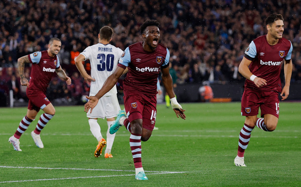 Mohammed Kudus impulsó el triunfo del West Ham. (Foto: Reuters)
