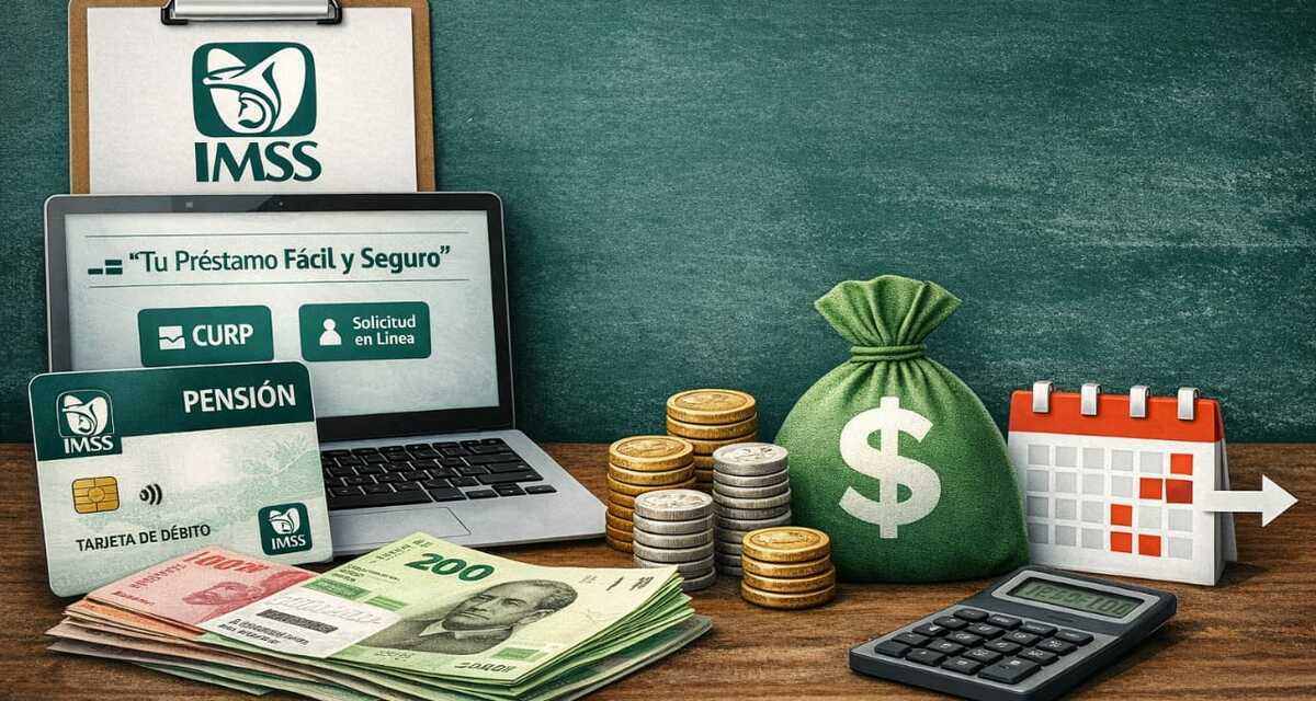 Préstamo IMSS 2026: cómo solicitarlo y los requisitos (FOTO: IA)
