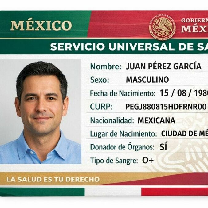 La Secretaría del Bienestar informó que los registros al Servicio Universal de Salud iniciarán el 13 de abril. Foto: Sora AI