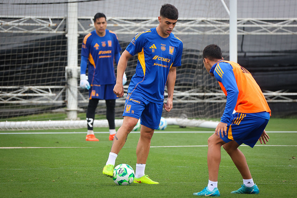 Tigres trabajó ligero este jueves.  (Foto: X @Tigres)