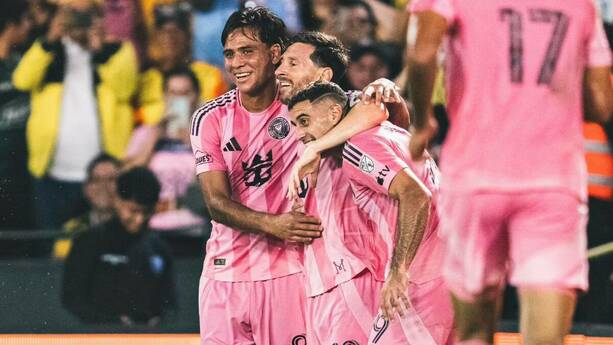 Berterame y Messi están formando una gran dupla (@InterMiamiCF)