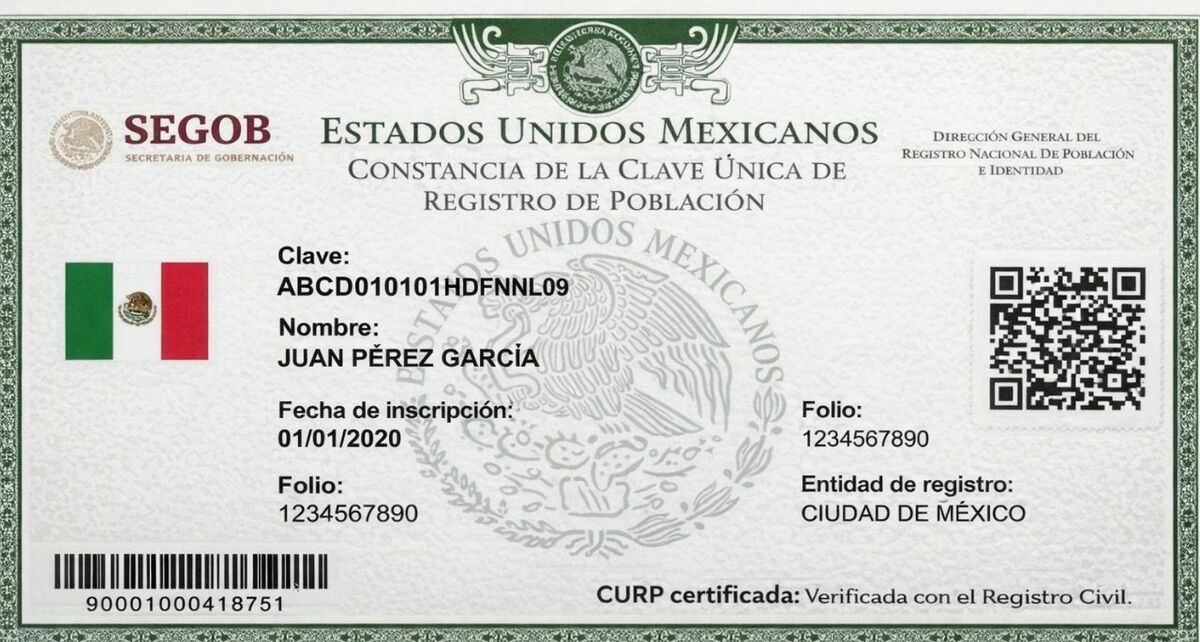 La CURP certificada se puede descargar gratis en línea y es necesaria para realizar trámites. Foto: Sora IA