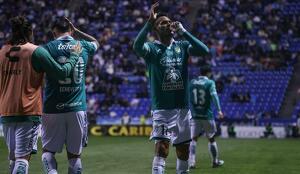 Ismael Díaz hizo la anotación para el triunfo de León (Imago7)
