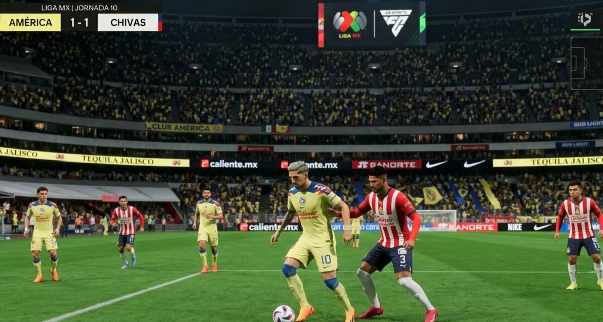 La Liga MX podría regresa al famoso videojuego EAFC (Gemini)