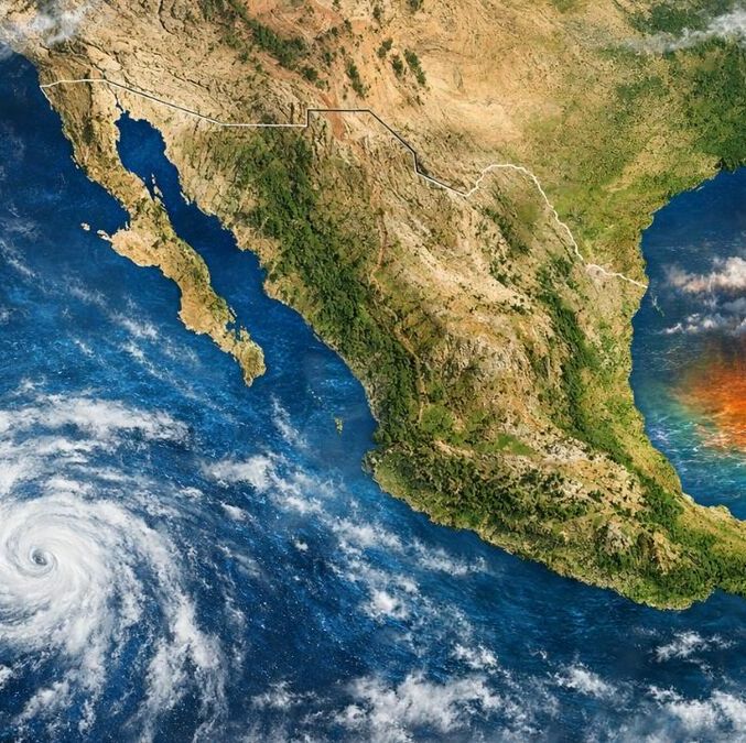México entra en fase neutra tras decirle adiós a La Niña. Foto: Sora IA