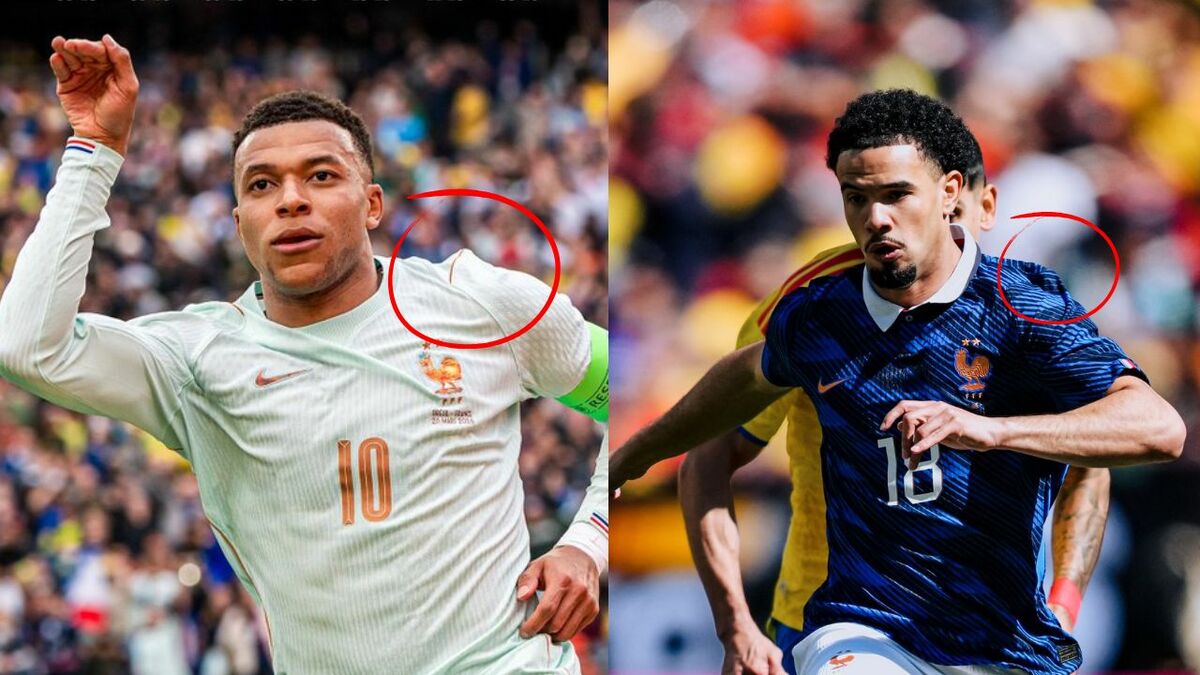 Varias selecciones que estarán en el Mundial 2026 presentan el error en el jersey. (Foto: @equipedefrance)