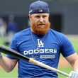Justin Turner en si paso por los Dodgers (Dodgers)