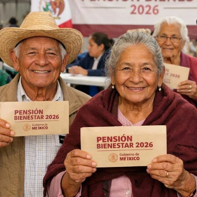 Pensión Bienestar 2026: quiénes cobran sin registro y con pago automático. (FOTO): Sora IA.
