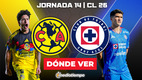 Rivalidades América vs Cruz Azul Jornada 14 Clausura 2026