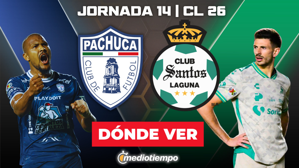 Pachuca vs. Santos: dónde y a qué hora ver EN VIVO J14