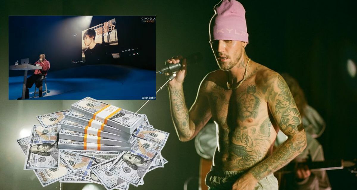 Cuánto cobró Justin Bieber en Coachella 2026: revelan la cifra exacta | Foto: @Justin Bieber | Captura de pantalla Youtube:  Justin Bieber "Favorite G