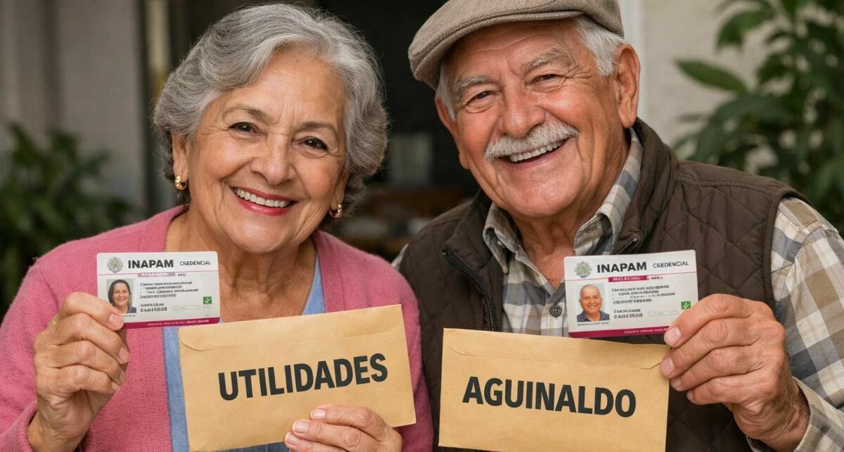 Credencial INAPAM 2026: requisitos, módulos y cómo obtener utilidades y aguinaldo. (Sora IA).