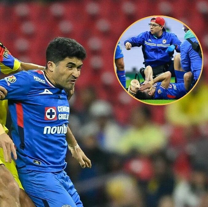 Nicolás Ibáñez salió lesionado del América vs. Cruz Azul (Imago7/Mexsport)