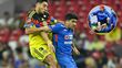 Nicolás Ibáñez salió lesionado del América vs. Cruz Azul (Imago7/Mexsport)