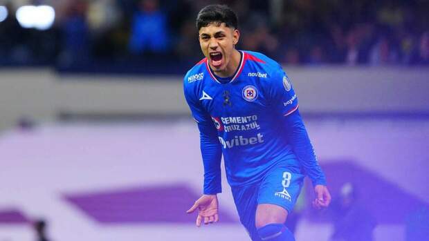 Omar Campos hizo el tanto de la igualada para Cruz Azul (Imago7)