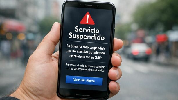 El registro del número celular con la CURP es obligatorio para evitar la suspensión de la línea. Foto: Sora IA