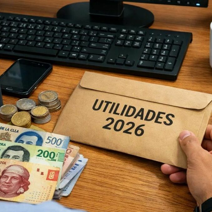 ¿Trabajaste medio año? Así calculas tus utilidades este 2026 en México. (Sora IA).