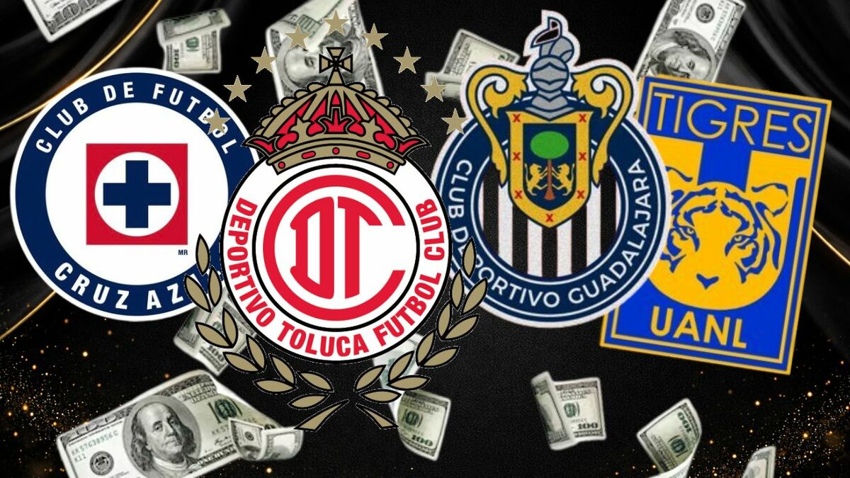 Los clubes que luchan por el millón de dólares. (Foto: ChatGPT y escudos de equipos)