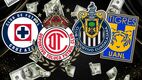 Los clubes que luchan por el millón de dólares. (Foto: ChatGPT y escudos de equipos)