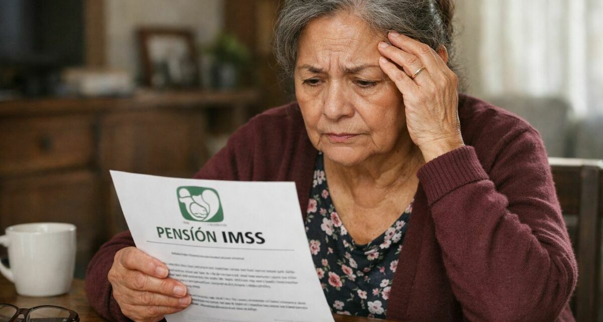 ¿Qué errores podrían hacer que pierdas el derecho a recibir la pensión del IMSS? Foto: Sora IA