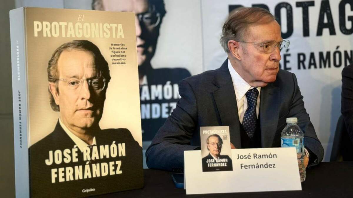 José Ramón Fernández presenta libro El Protagonista (Jorge Flores)