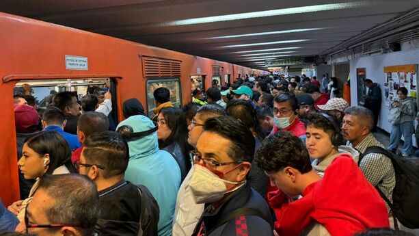 Línea 3 del metro de CDMX (X: @MetroCDMX)