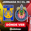 Rivalidades Tigres vs. Chivas Jornada 14 Clausura 2026