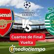 Arsenal vs Sporting de Lisboa Vuelta Cuartos de Final de la UEFA Champions League (FOTO: Especial)