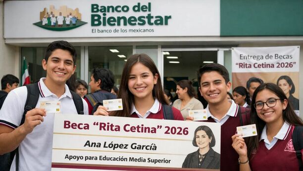 Beca Rita Cetina: ¿Quiénes reciben su pago del 6 al 10 de abril 2026?