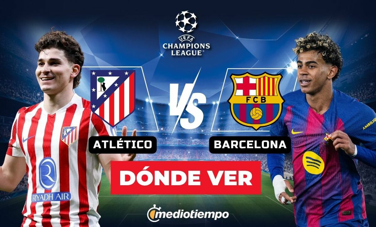 Atlético vs. Barcelona: dónde y a qué hora ver EN VIVO Vuelta Cuartos