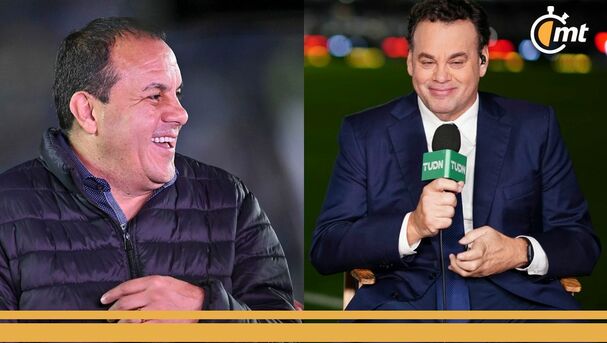 Cuauhtémoc Blanco y David Faitelson compartieron transmisión en TUDN (Imago7)