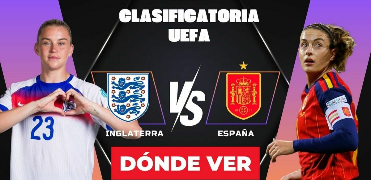 Inglaterra vs. España: horario y canal de partido Clasificatoria Copa Mundial Femenina 2027. (Especial).