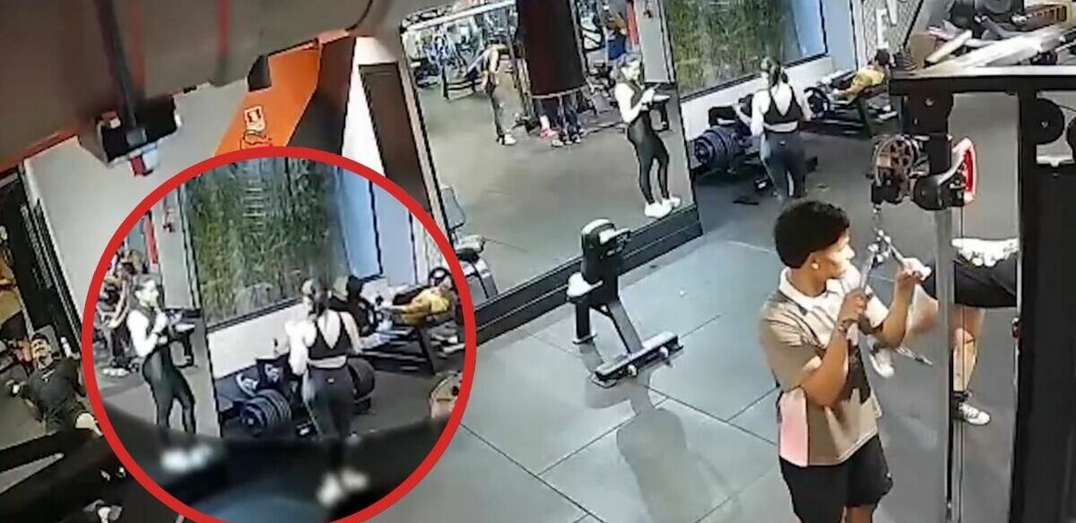 Una joven brasileña del Distrito Federal de Brasil sufrió un terrible accidente al intentar cargar 180 kilos con sus piernas. Foto: Metrópoles