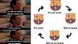 Memes del Barcelona vs. Atlético de Madrid en Champions.