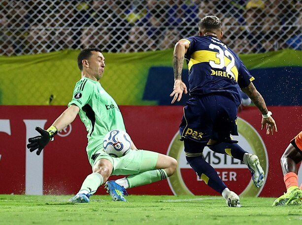 Agustín Marchesín se lesionó en la Copa Libertadores (Reuters)