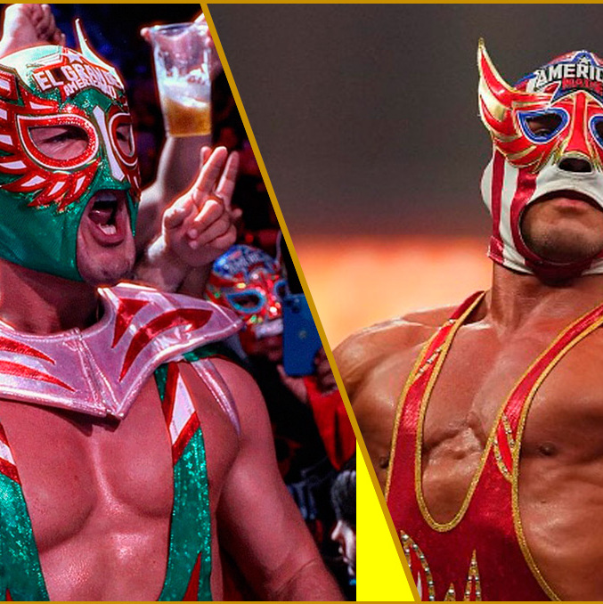 Los Grandes Americanos lucharán en máscara vs. máscara. (Fotos: Instagram @elgrandeamericanowwe y @americano_wwe)