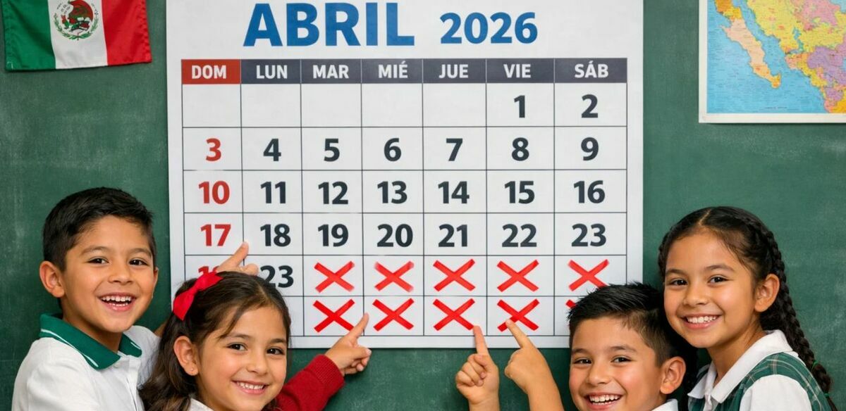 Confirman 15 días sin clases para alumnos: ¿qué fechas se suspenden en abril 2026? (Sora IA).