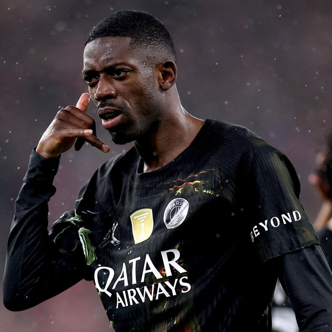 Dembélé marcó el único gol del partido. (Foto: EFE)