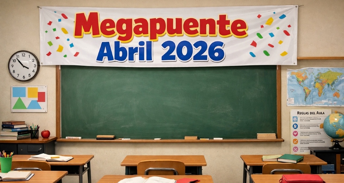 Descubre si habrá megapuente durante abril 2026. Foto: Sora AI