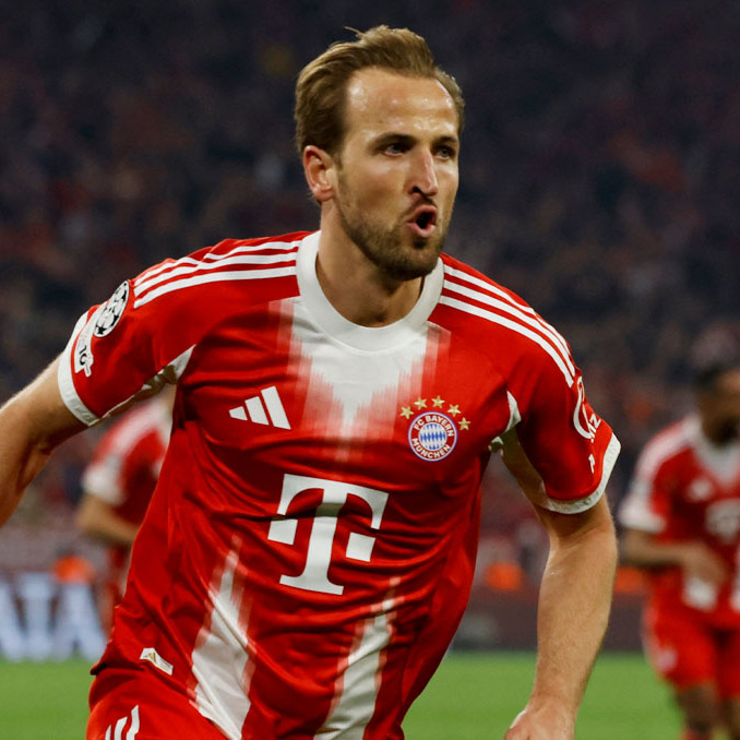 Harry Kane colaboró con un gol en el triunfo del Bayern. (Foto: Reuters)