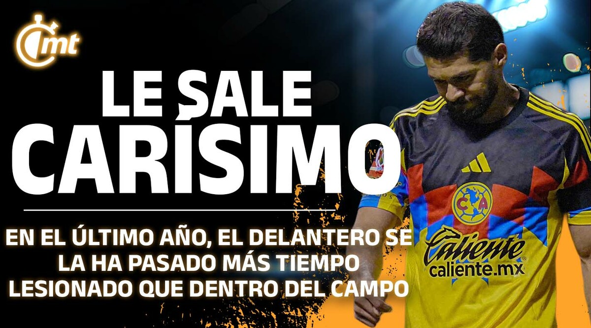 Henry Martín le sale carísimo al América