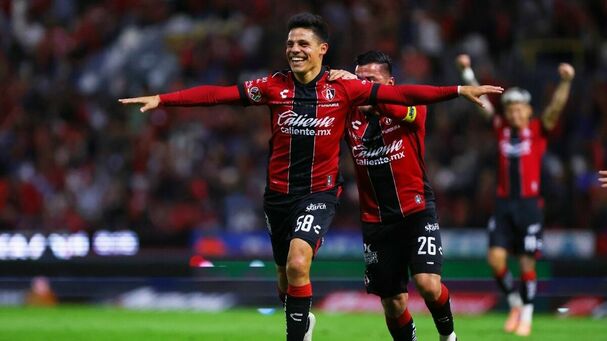 Poncho González marcó doblete con el Atlas (Fotografía: Imago 7)