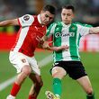 Álvaro Fidalgo ante el Braga en Europa League (Reuters)