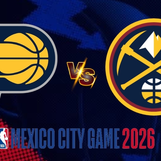 Denver Nuggets e Indiana Pacers jugarán este 2026 en México (Facebook @NBAMexico)