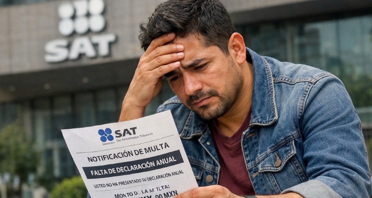 El no entregar la Declaración Anual antes de la fecha límite puede traer costosas multas fiscales. Foto: Sora AI