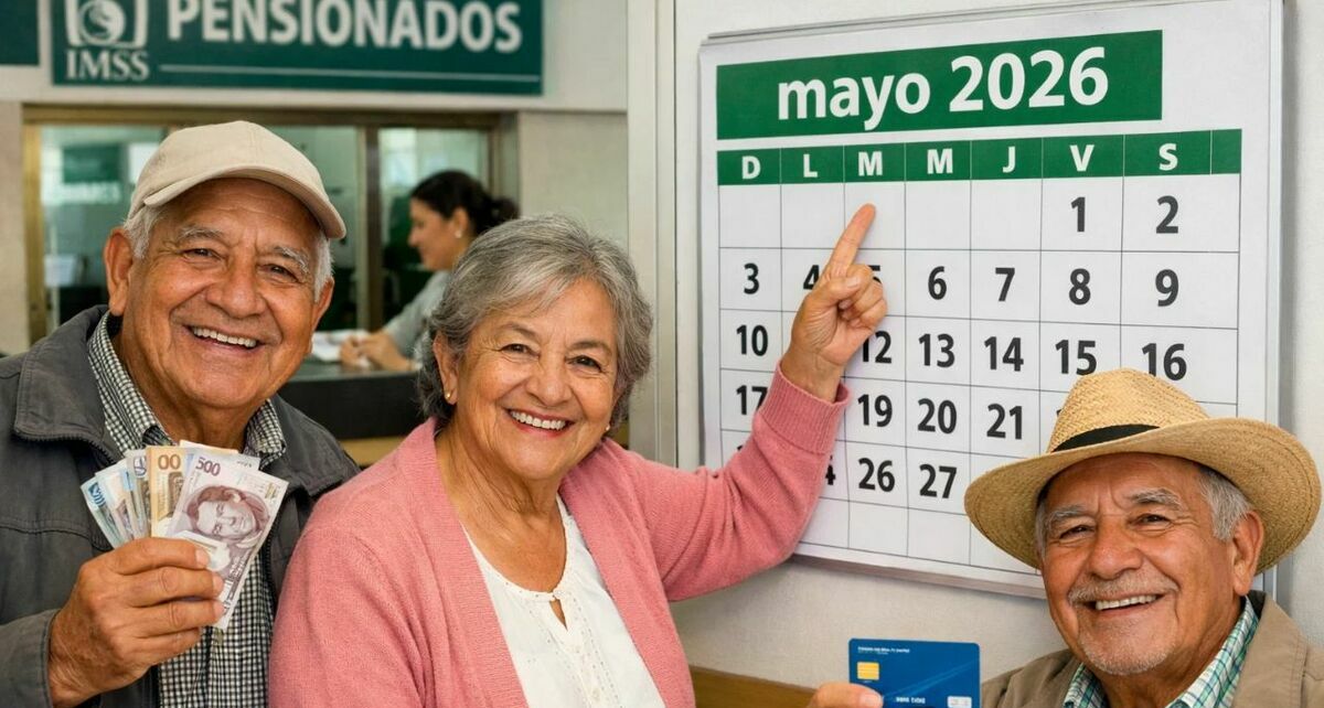 IMSS confirma la fecha de pago para pensión de mayo 2026: ¿por qué se recorrió? (Sora IA).