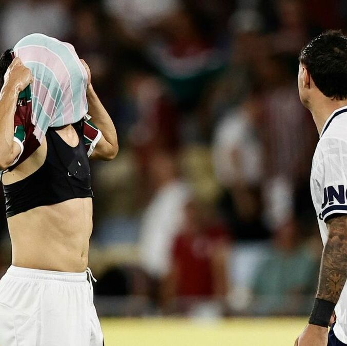 Independiente Rivadavia sorprendió a Fluminense en casa (Fotografía: EFE)