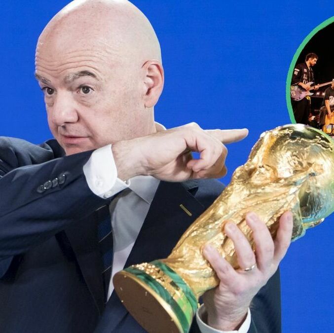 Infantino dio a conocer la noticia sobre el Mundial 2026. (Foto: EFE/ Coldplay)